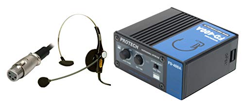 Amazon | PROTECH BNC接続式インターカムシステム FD-400A/S 肩耳